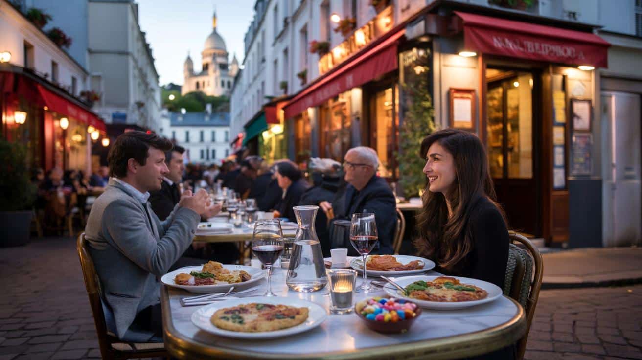 Ile kosztuje kolacja w ulubionej knajpie Fauve Hautot przy Sacré-Coeur?