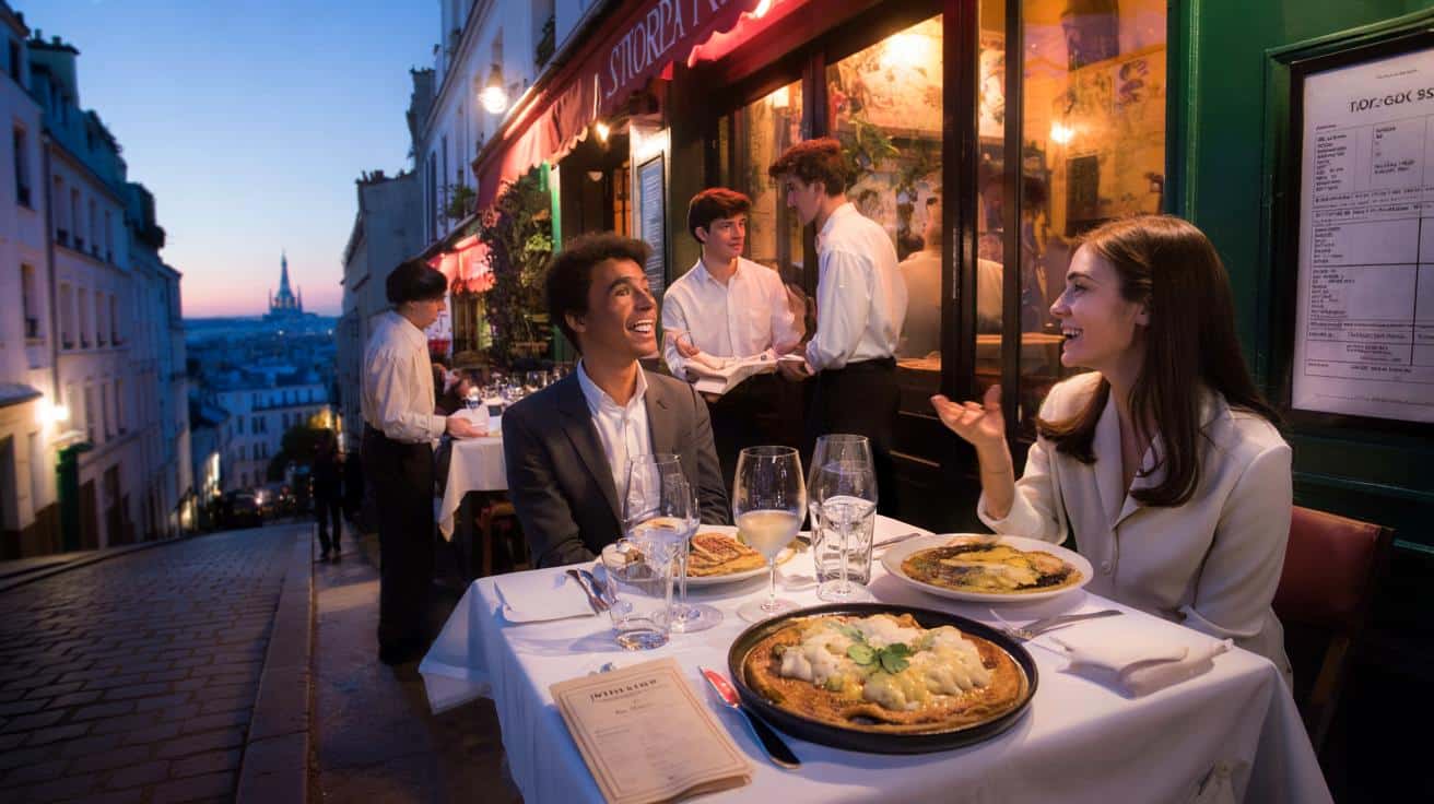 Ile kosztuje kolacja w ulubionej włoskiej knajpie Fauve Hautot pod Sacré-Coeur?