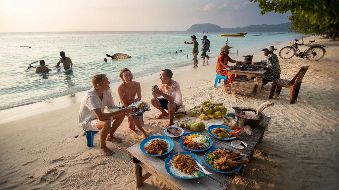 Indonezyjska wyspa jak z bajki: gorące morze i obiady za grosze