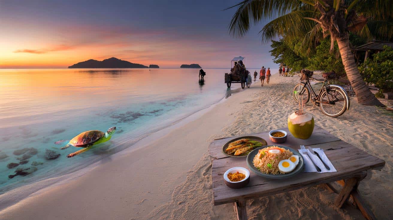 Indonezyjski raj z morzem jak zupa i obiadem za 8 zł: gdzie to jest?