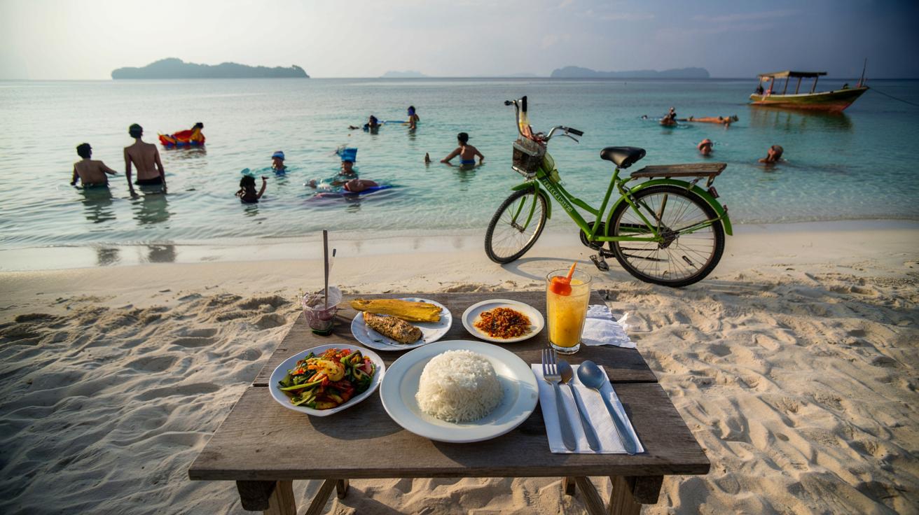 Indonezyjski raj z morzem jak zupa i obiadem za 8 zł