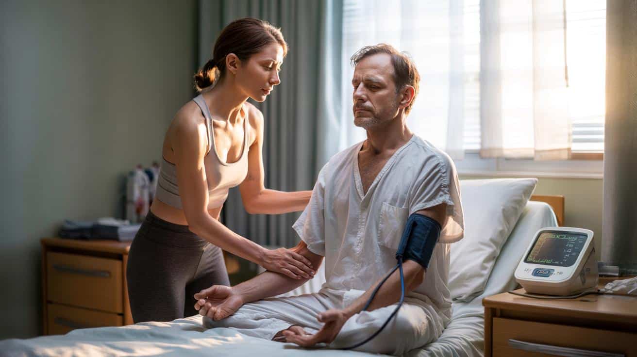 Instruktorka jogi która pracowała z osobami po zawale opisuje jedno ćwiczenie oddechowe które w 4 minuty obniża ciśnienie krwi skuteczniej niż popularny lek bez recepty