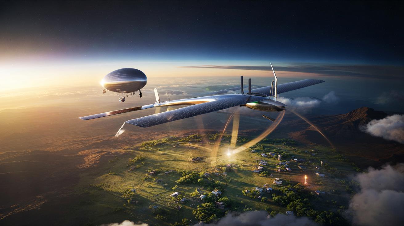 Internet ze stratosfery zamiast satelitów? Nowy pomysł na globalny dostęp do sieci