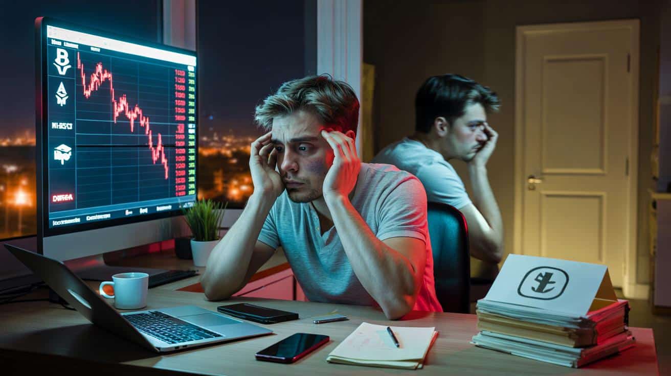 Inwestor który stracił 200 tysięcy złotych na kryptowalutach w 2021 roku opisuje dokładnie psychologiczny mechanizm który sprawia że inteligentni ludzie tracą wszystkie oszczędności