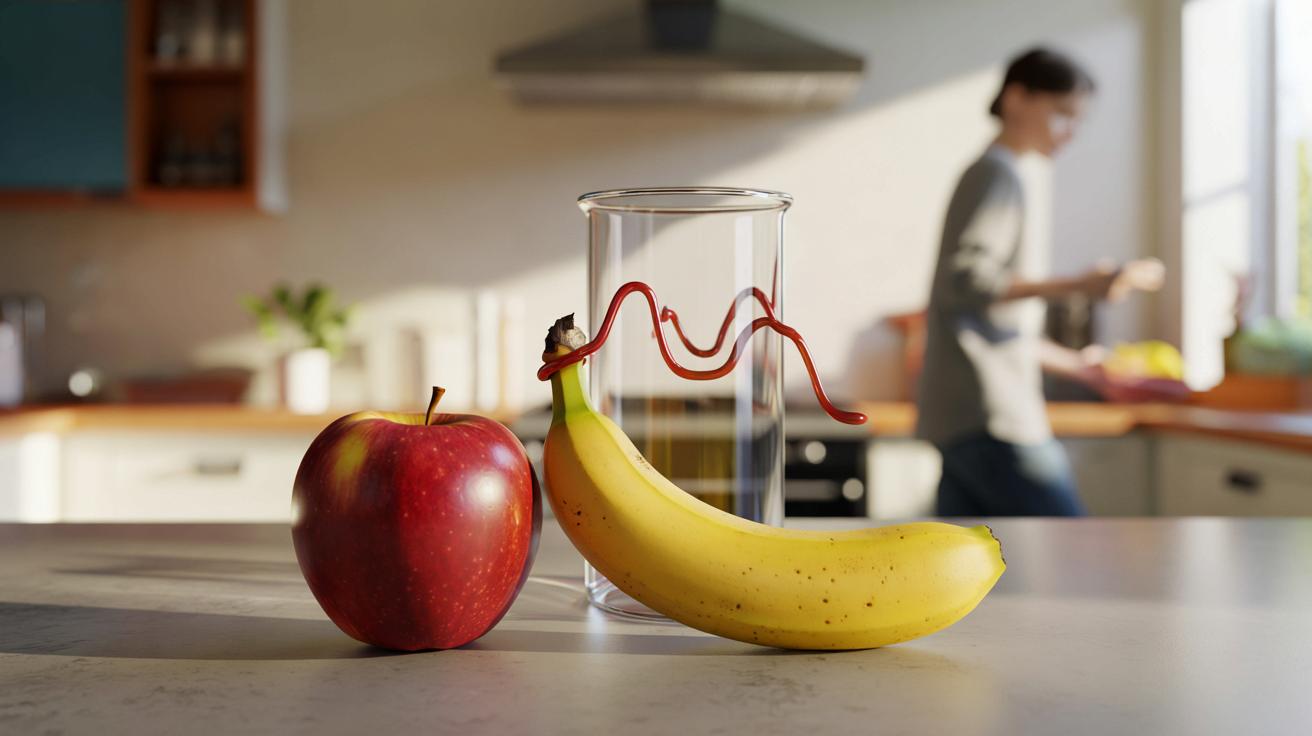 Jabłko czy banan: który owoc mniej podnosi poziom cukru?