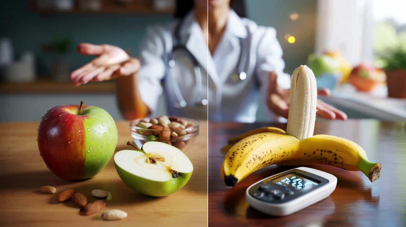 Jabłko czy banan przy wysokim cukrze? Dietetycy jasno stawiają sprawę