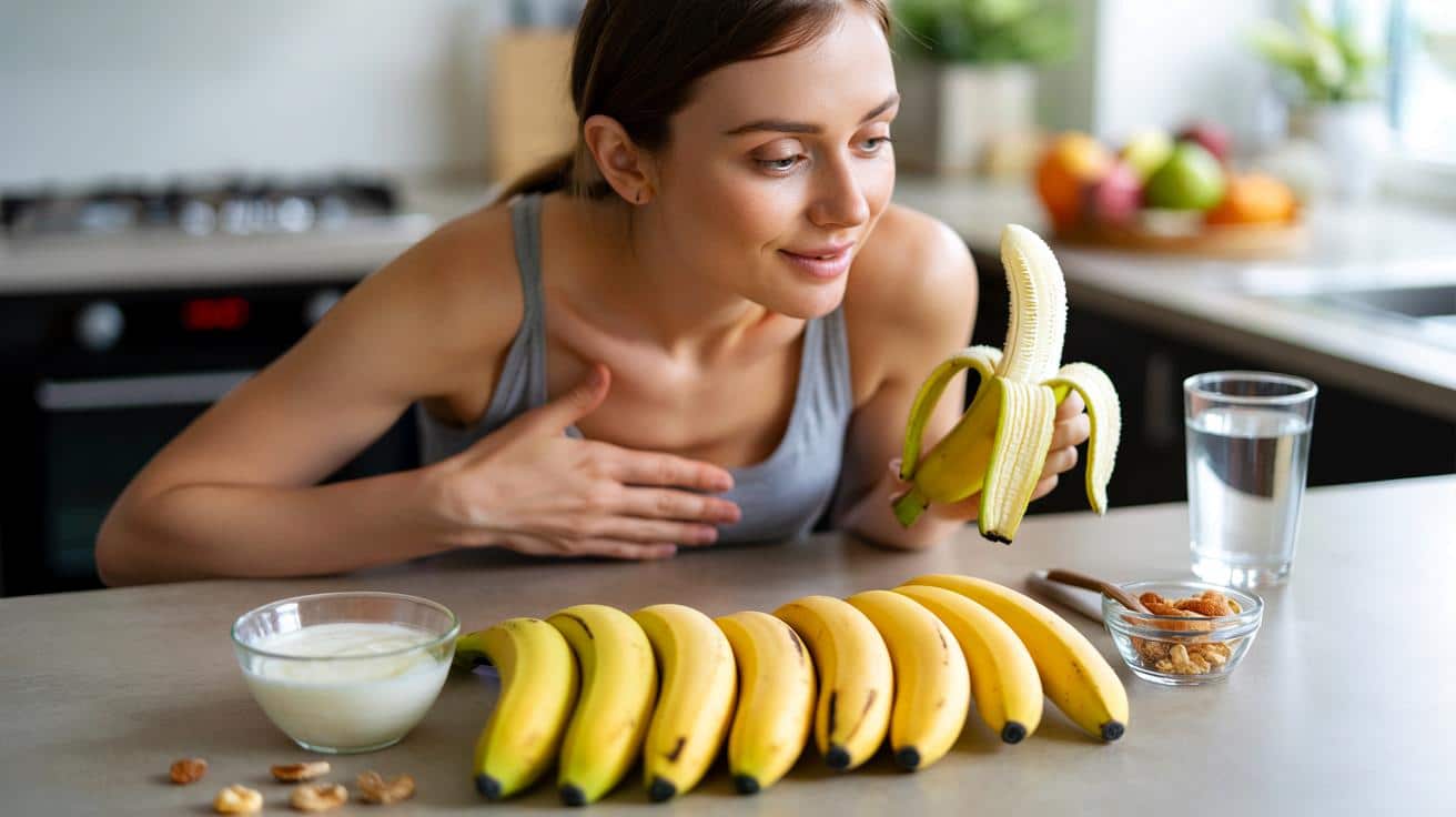 Jadłam jedną banan dziennie przez tydzień. Zaskakujące efekty dla ciała