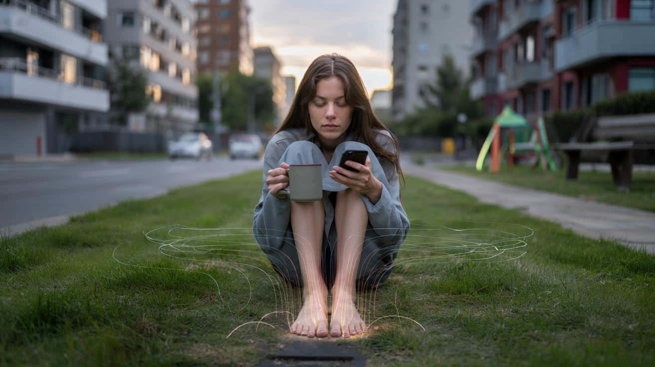 Jak regularne wychodzenie boso na trawę wpływa na twój układ nerwowy według nauki