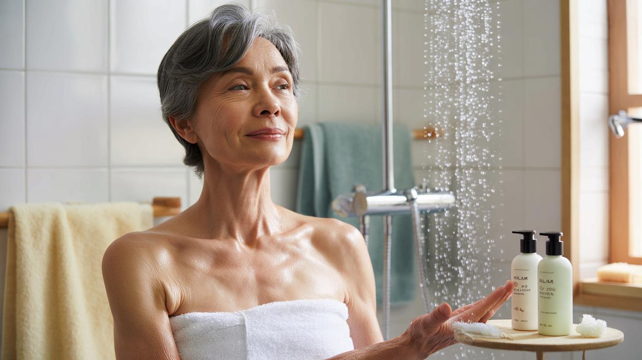 Jak często naprawdę trzeba się myć pod prysznicem po 60. roku życia?