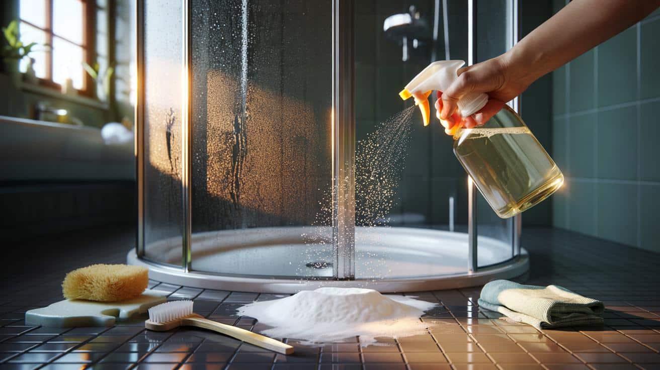 Jak czyścić prysznic octem i sodą w 10 minut