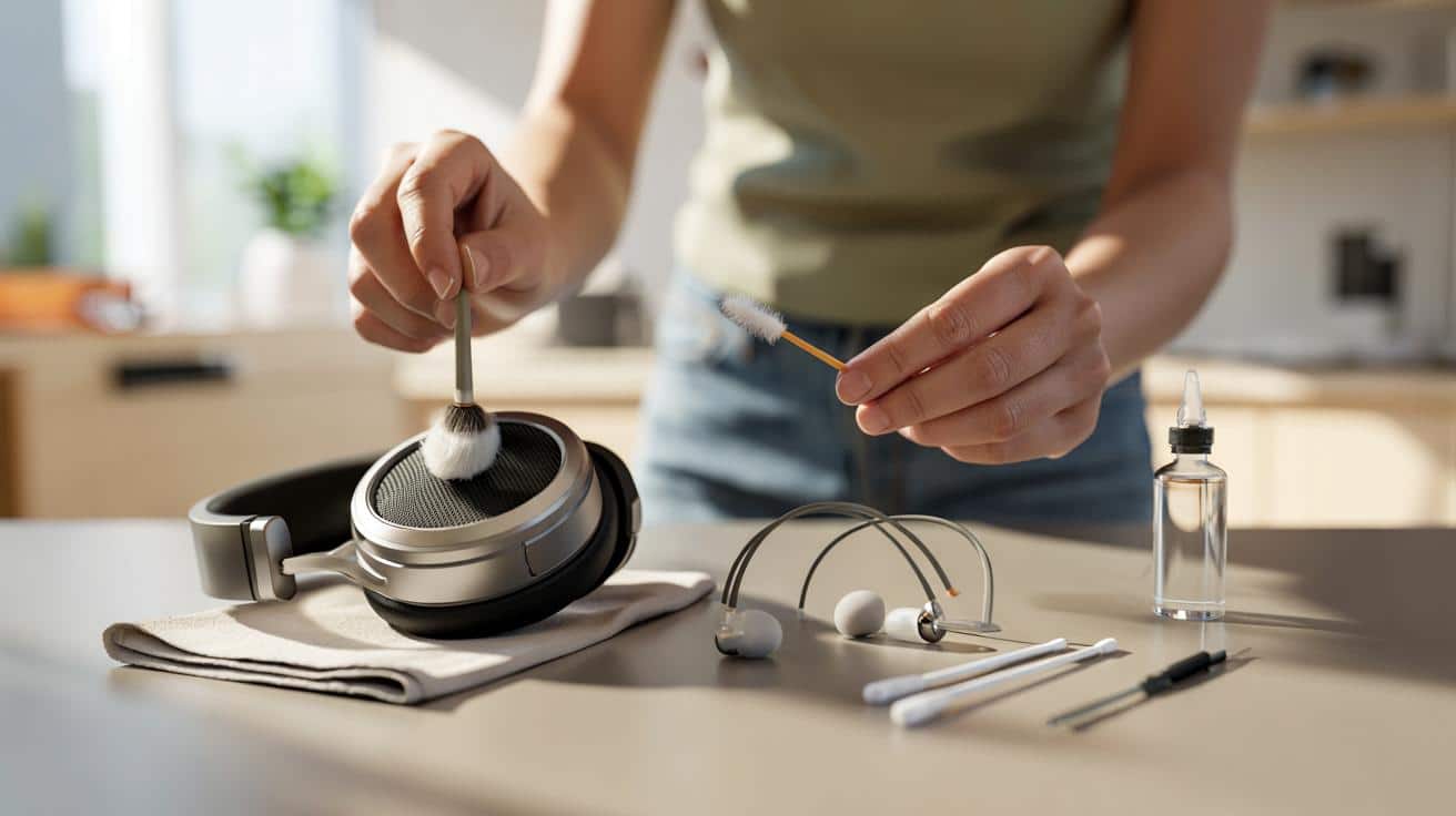 Jak czyścić słuchawki żeby brzmiały jak nowe przez lata