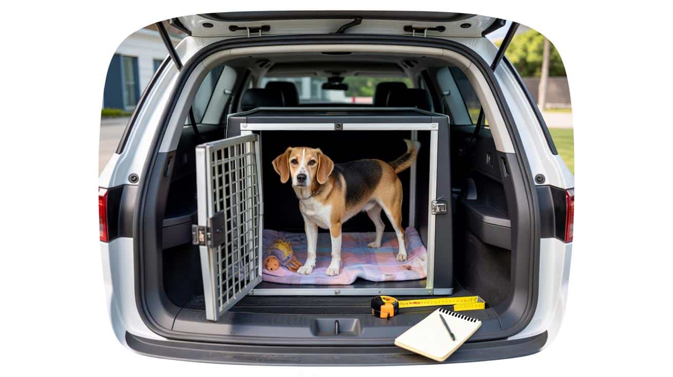 Jak dobrać idealną klatkę transportową dla psa: prosty wzór i zero stresu