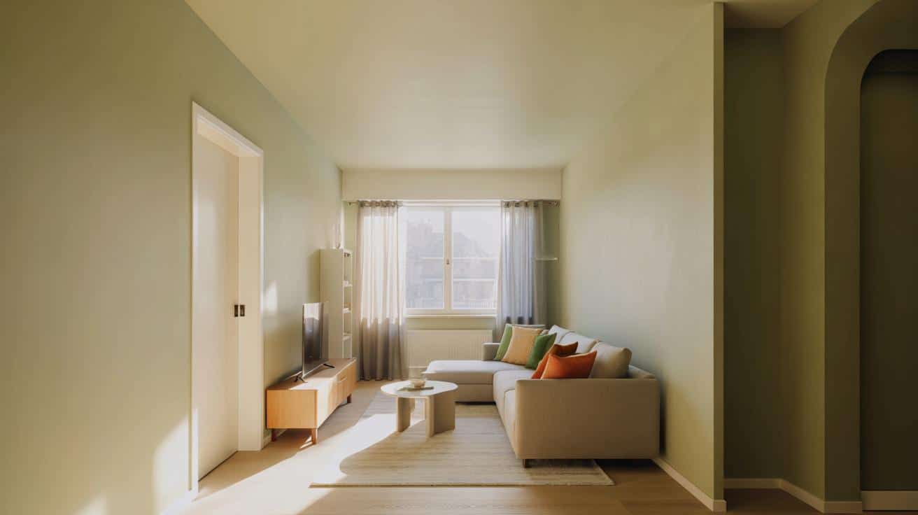 Jak dobrać kolor farby do małego salonu, żeby wydawał się większy i bardziej jasny wizualnie
