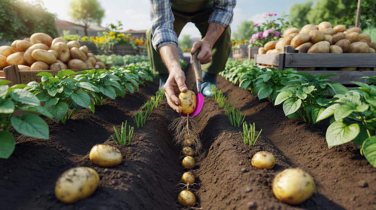 Jak głęboko sadzić ziemniaki, żeby skrzynki pękały w szwach