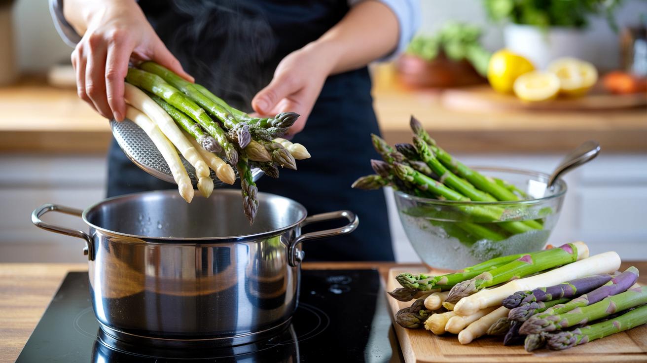 Jak gotować szparagi, żeby były jędrne i pełne witamin? Trik mistrzyni warzyw