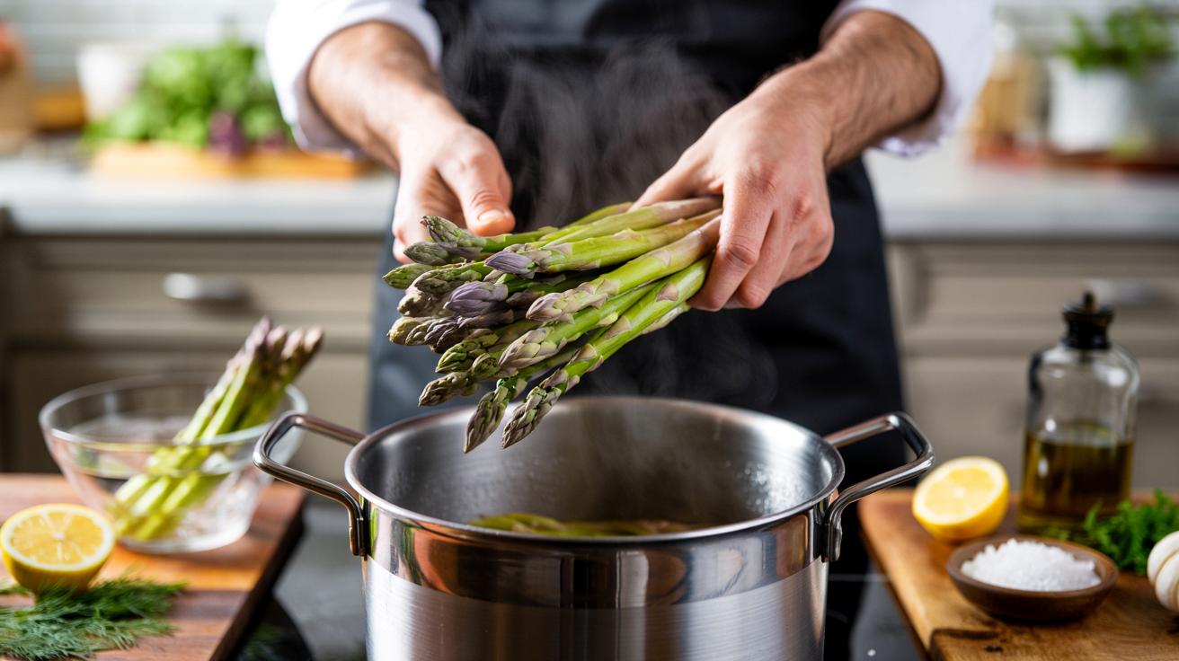 Jak gotować szparagi, żeby były jędrne i pełne witamin? Trik szefa