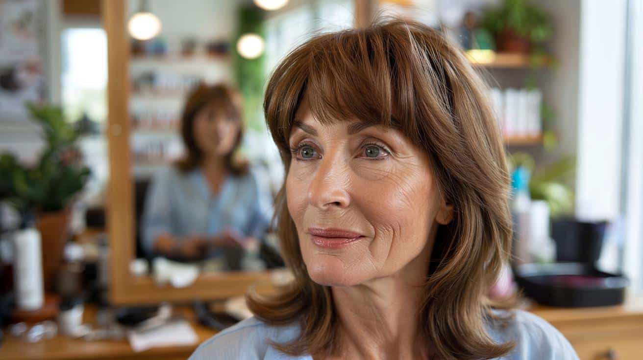 Jak gruba grzywka zmienia twarz kobiety po 50-tce i dlaczego warto spróbować