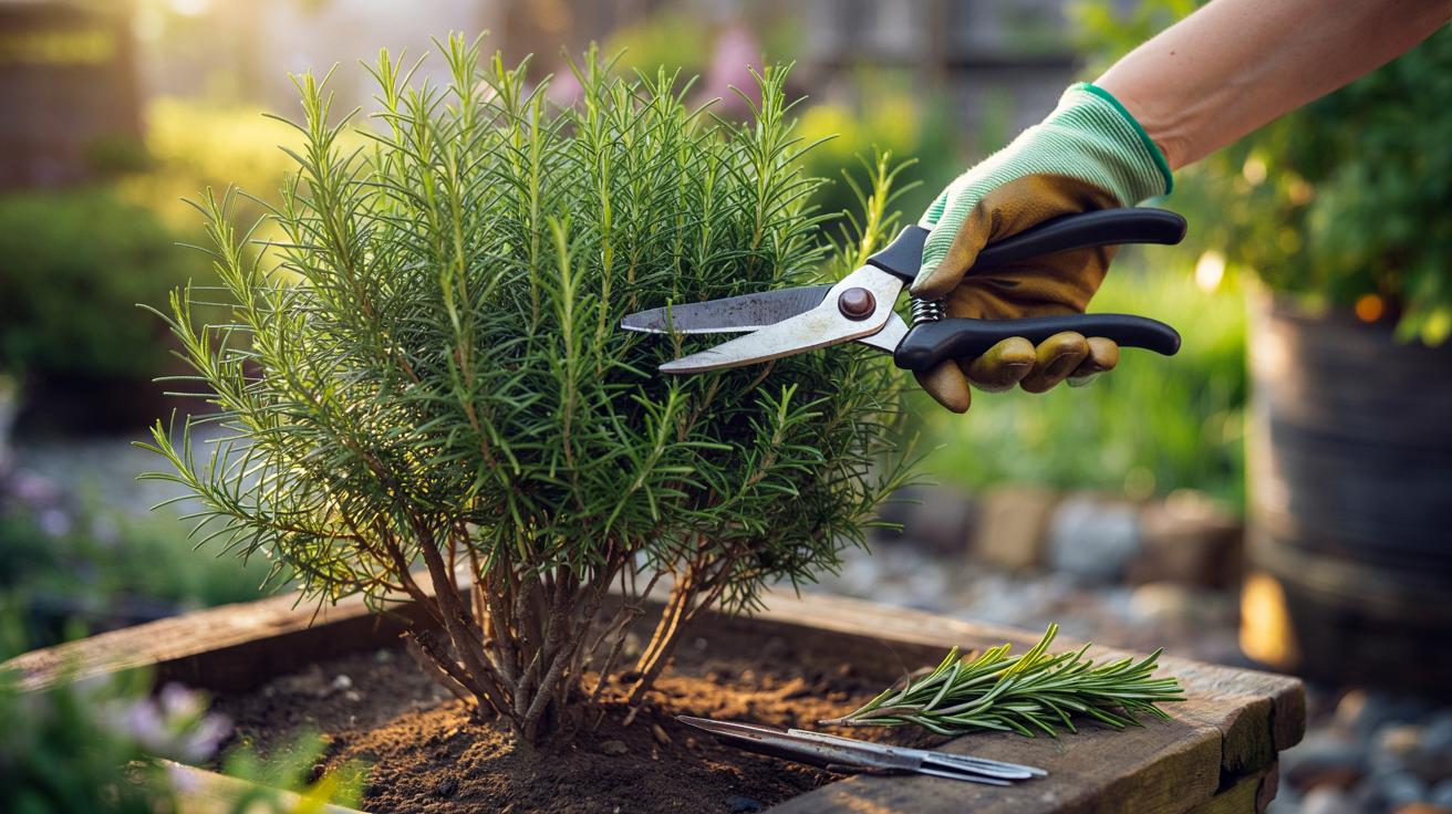 Jak i kiedy przycinać rozmaryn, żeby był gęsty i aromatyczny