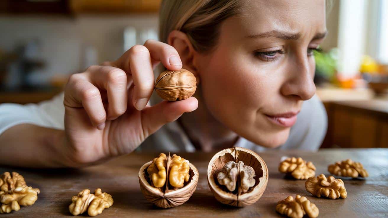 Jak jednym prostym potrząśnięciem sprawdzić, czy orzechy włoskie są zepsute