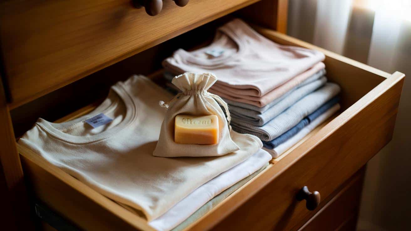 Jak kawałek mydła w szufladzie z ubraniami pozostawia przyjemny zapach