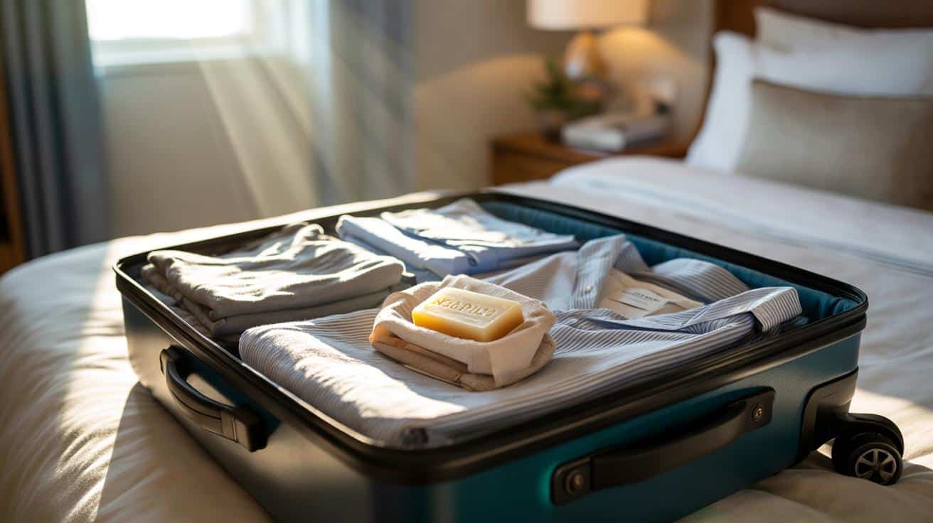 Jak kawałek mydła w walizce sprawia że ubrania pachną świeżością