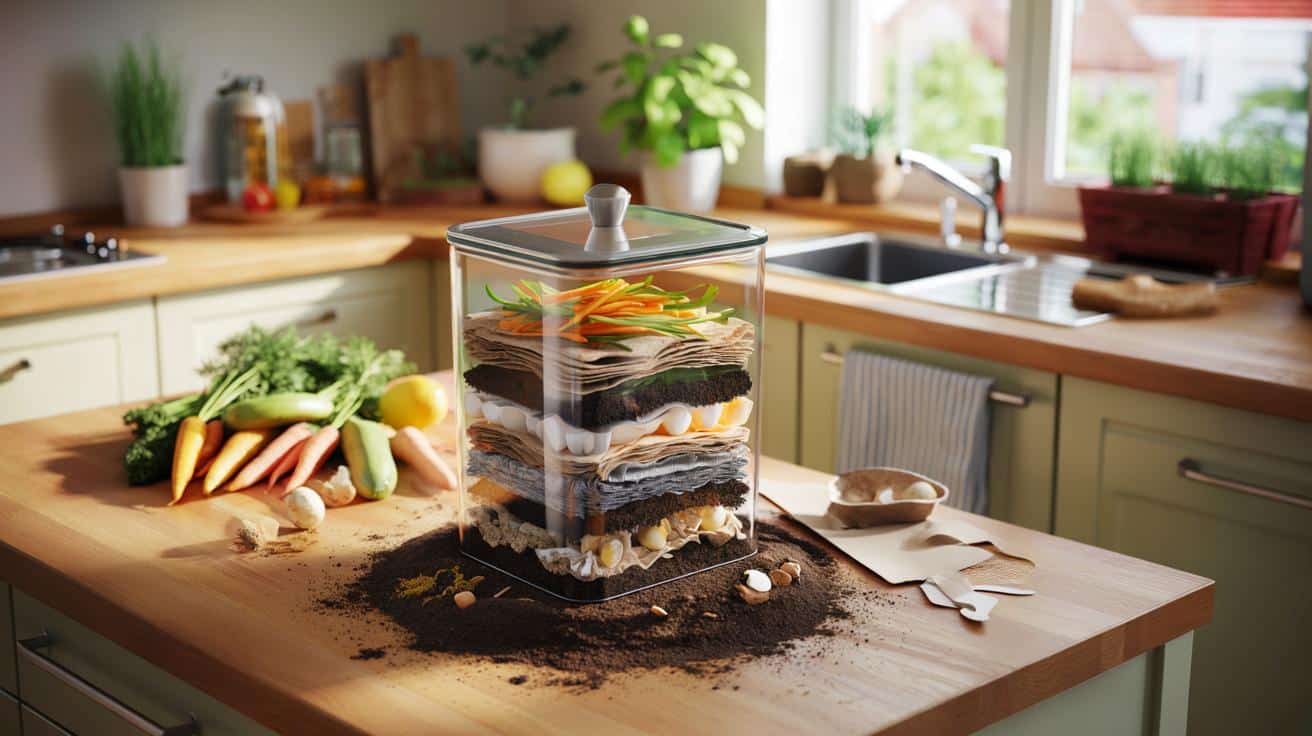 Jak kompostować odpadki kuchenne bez brzydkiego zapachu i much
