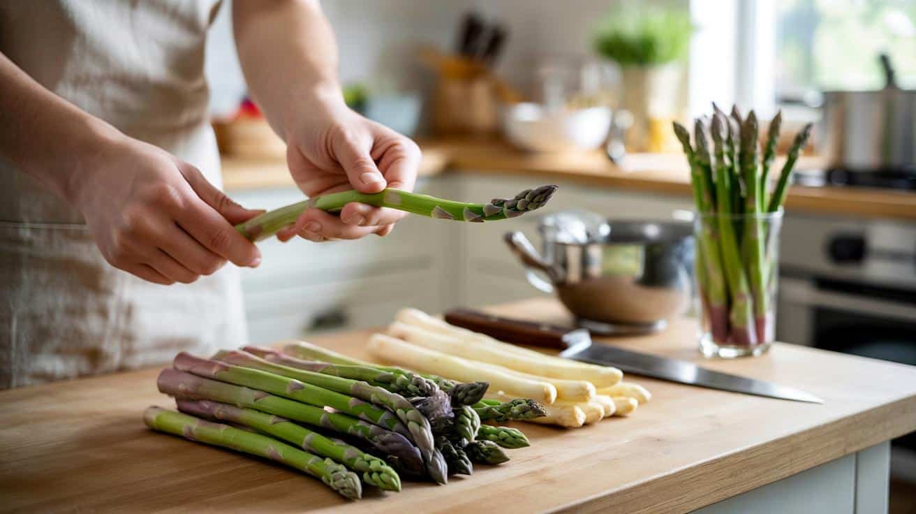 Jak łamać szparagi bez noża, żeby nie były łykowate i się nie marnowały