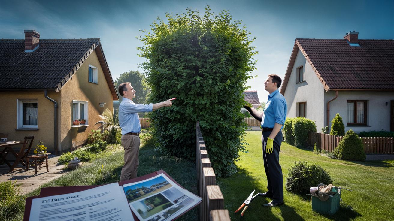 Jak legalnie zmusić sąsiada do przycięcia zbyt wysokiego żywopłotu