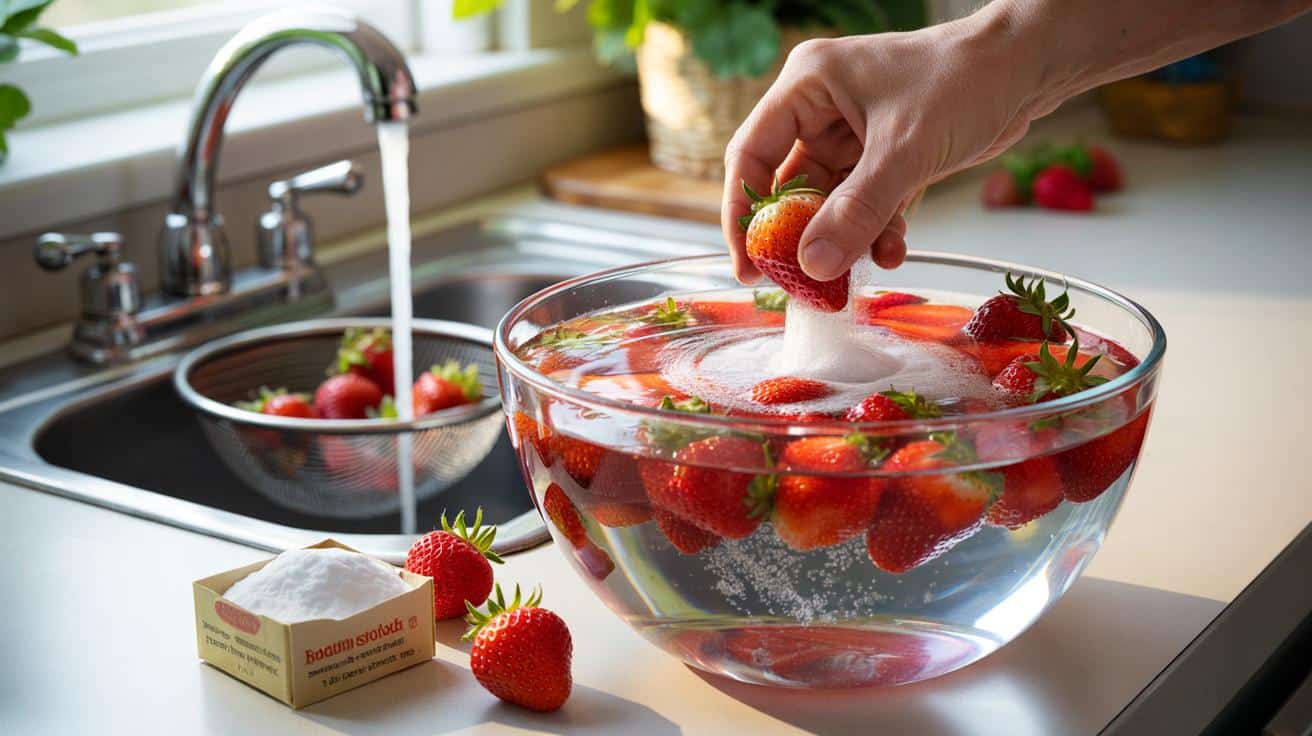 Nie myj truskawek wyłącznie pod kranem. Ten prosty trik usuwa znacznie więcej chemii