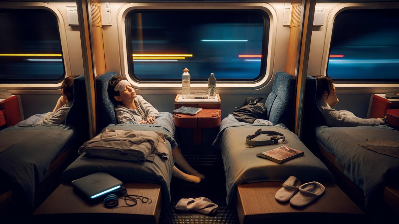 Jak naprawdę się wyspać w pociągu nocnym: patenty stałych bywalców kuszetek