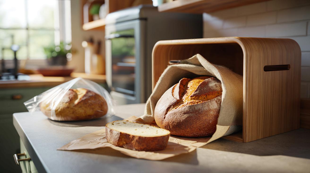 Jak pakować chleb, żeby był świeży kilka dni dłużej (bez folii)