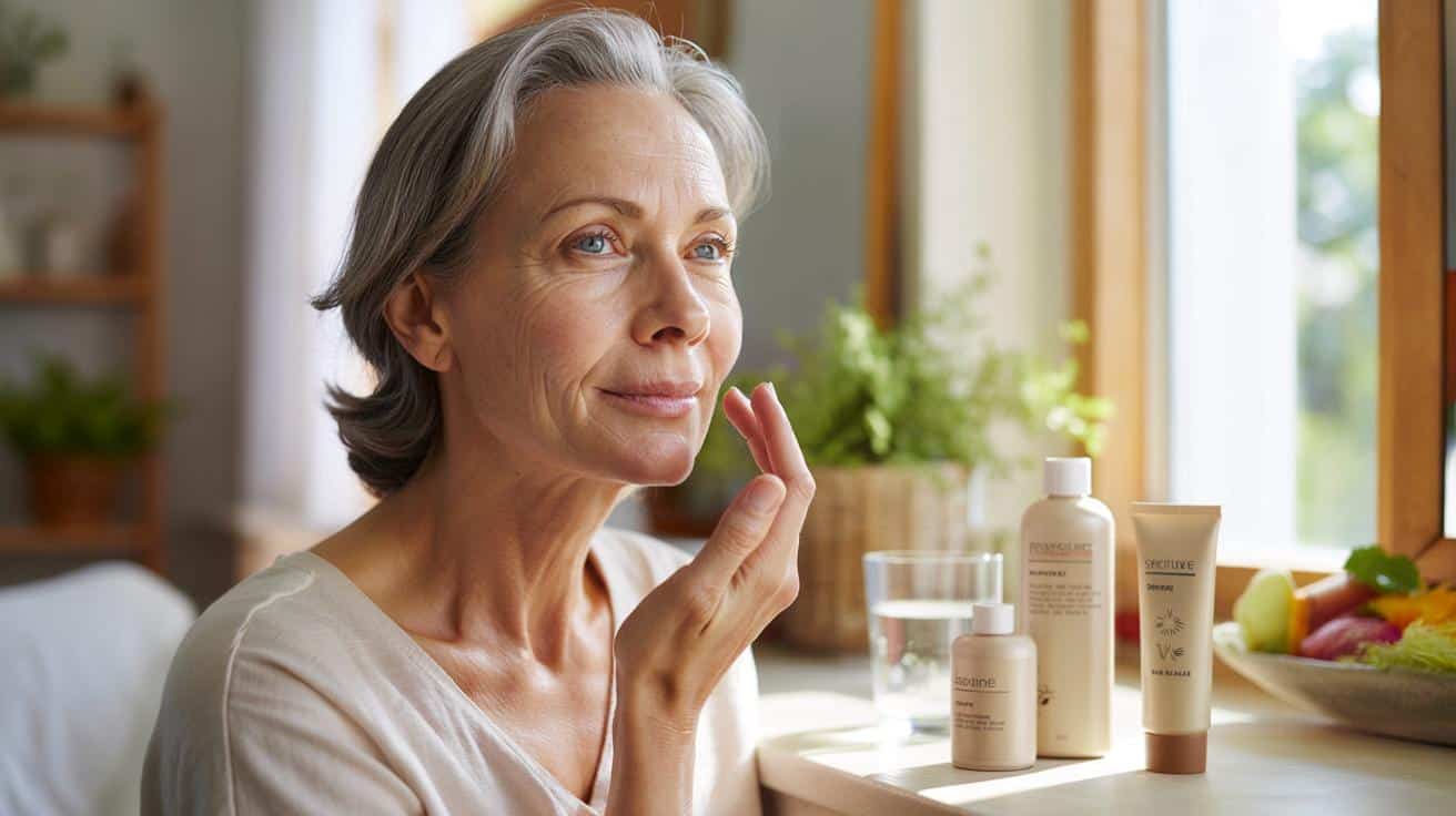 Jak pielęgnować skórę dojrzałą powyżej pięćdziesiątki bez drogich kremów i zabiegów estetycznych