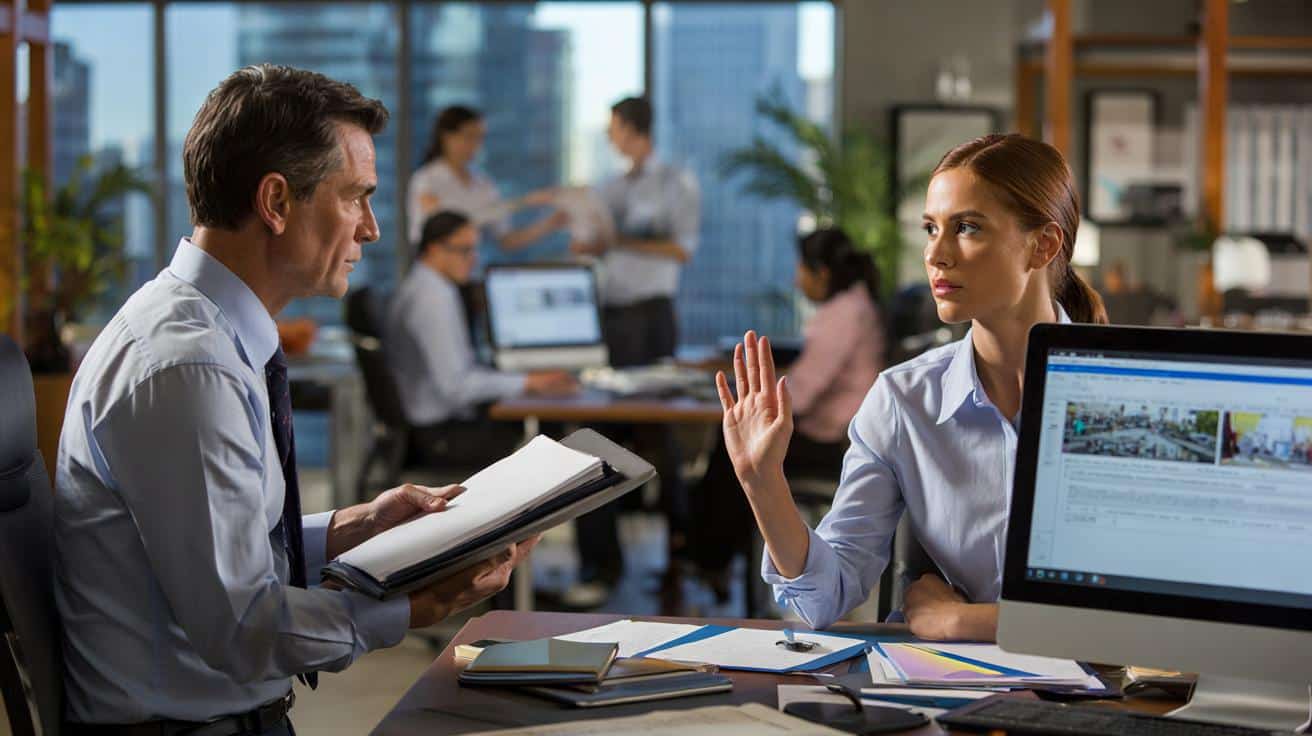 Jak prawidłowo mówić nie w pracy żeby nie stracić awansu i nie być postrzeganym jako osoba która nie angażuje się