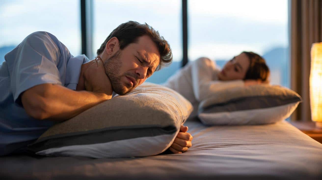 Jak prawie wszyscy źle ustawiają poduszkę podczas snu i budzą się z bólem karku