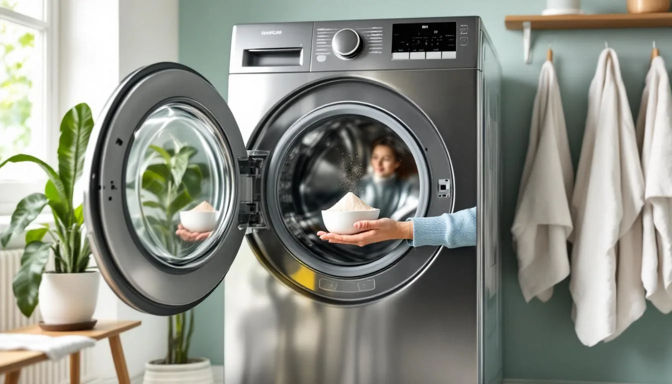 Jak prosty trik z sodą oczyszczoną eliminuje zapach stęchlizny z pralki