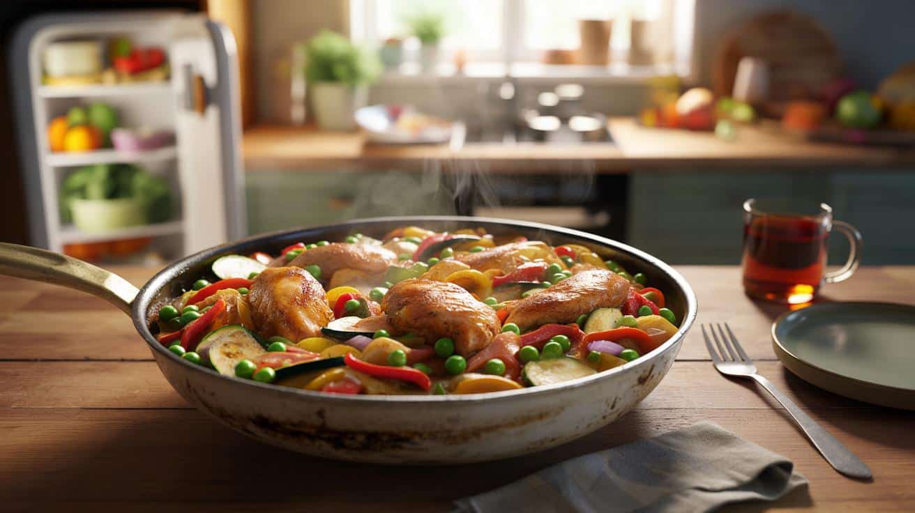 Jak przygotować szybkie danie z kurczaka na jednej patelni
