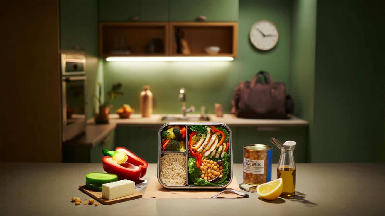 Jak przygotować zdrowy lunch do pracy w 10 minut wieczorem żeby rano nie tracić czasu i nie jeść byle czego