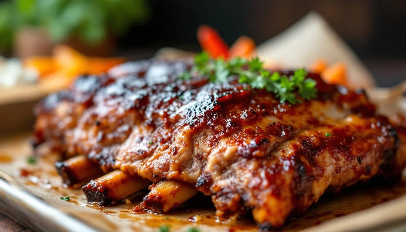 Jak przygotować żeberka w piekarniku, które odchodzą od kości bez marynowania