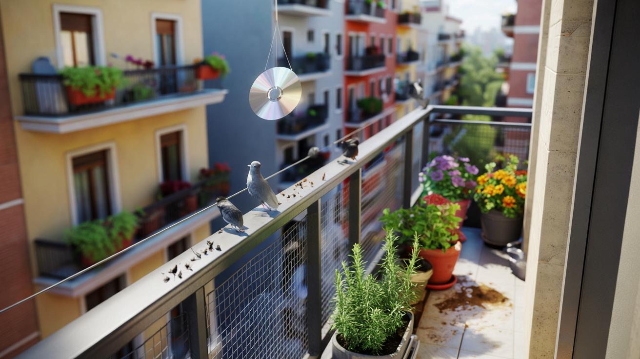 Jak raz na zawsze przegonić gołębie z balkonu i tarasu
