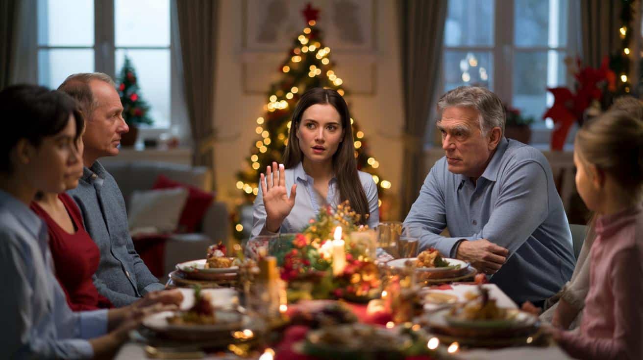 Jak rozmawiać z trudnym członkiem rodziny podczas świąt żeby nie skończyć się awanturą przy stole