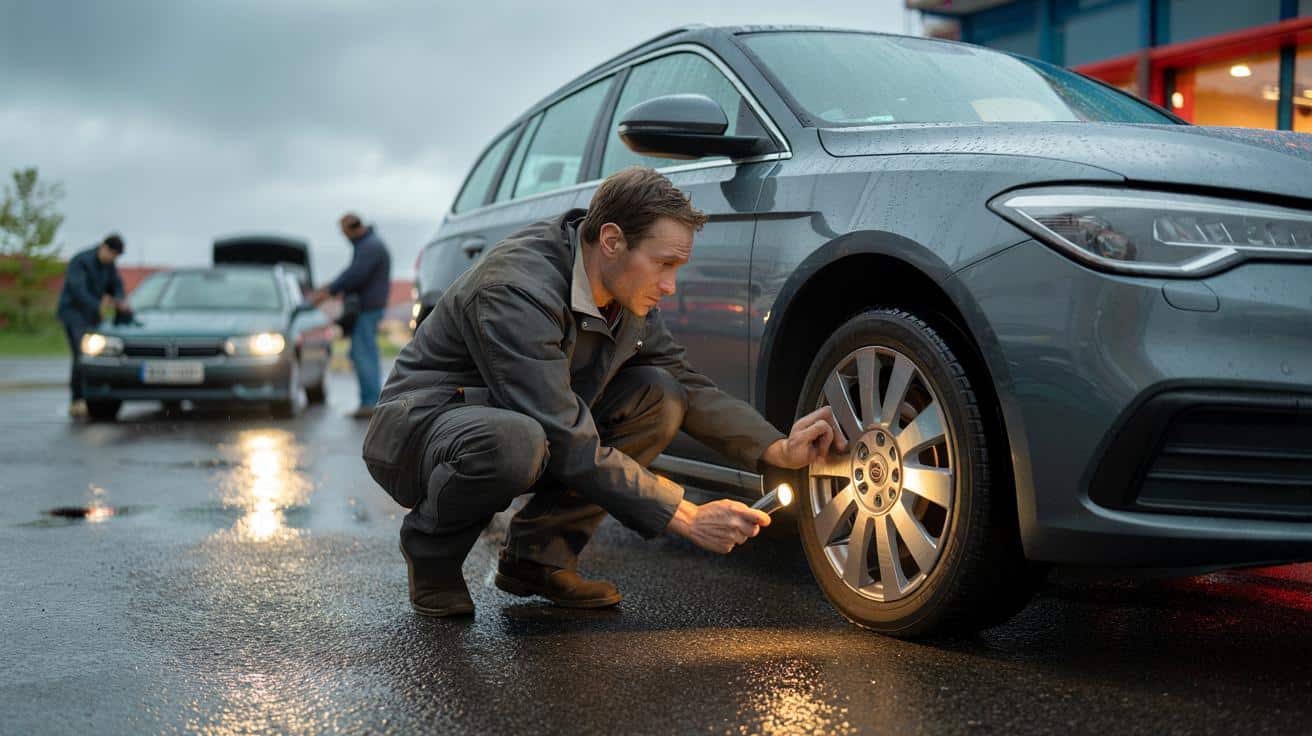 Jak sprawdzić zużycie tarczy hamulcowej bez demontażu