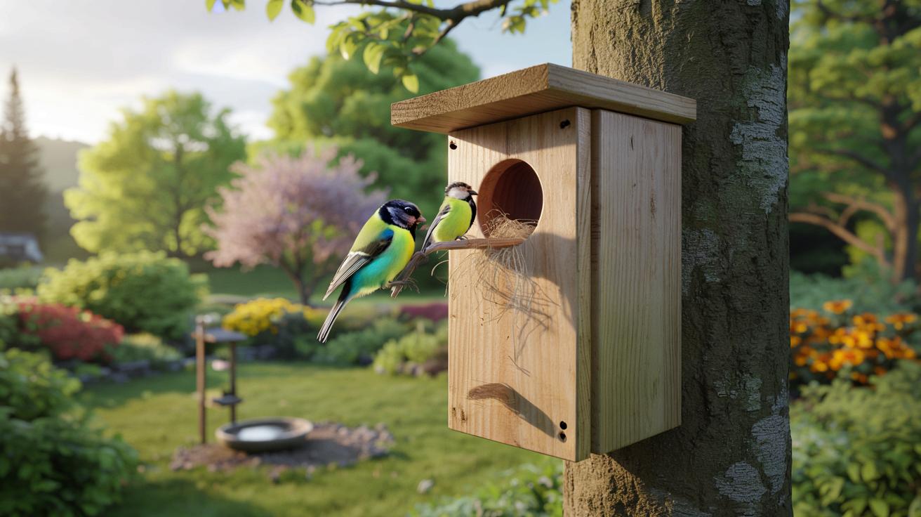 Jak sprawić, by sikory chętnie zamieszkały w budce lęgowej w twoim ogrodzie