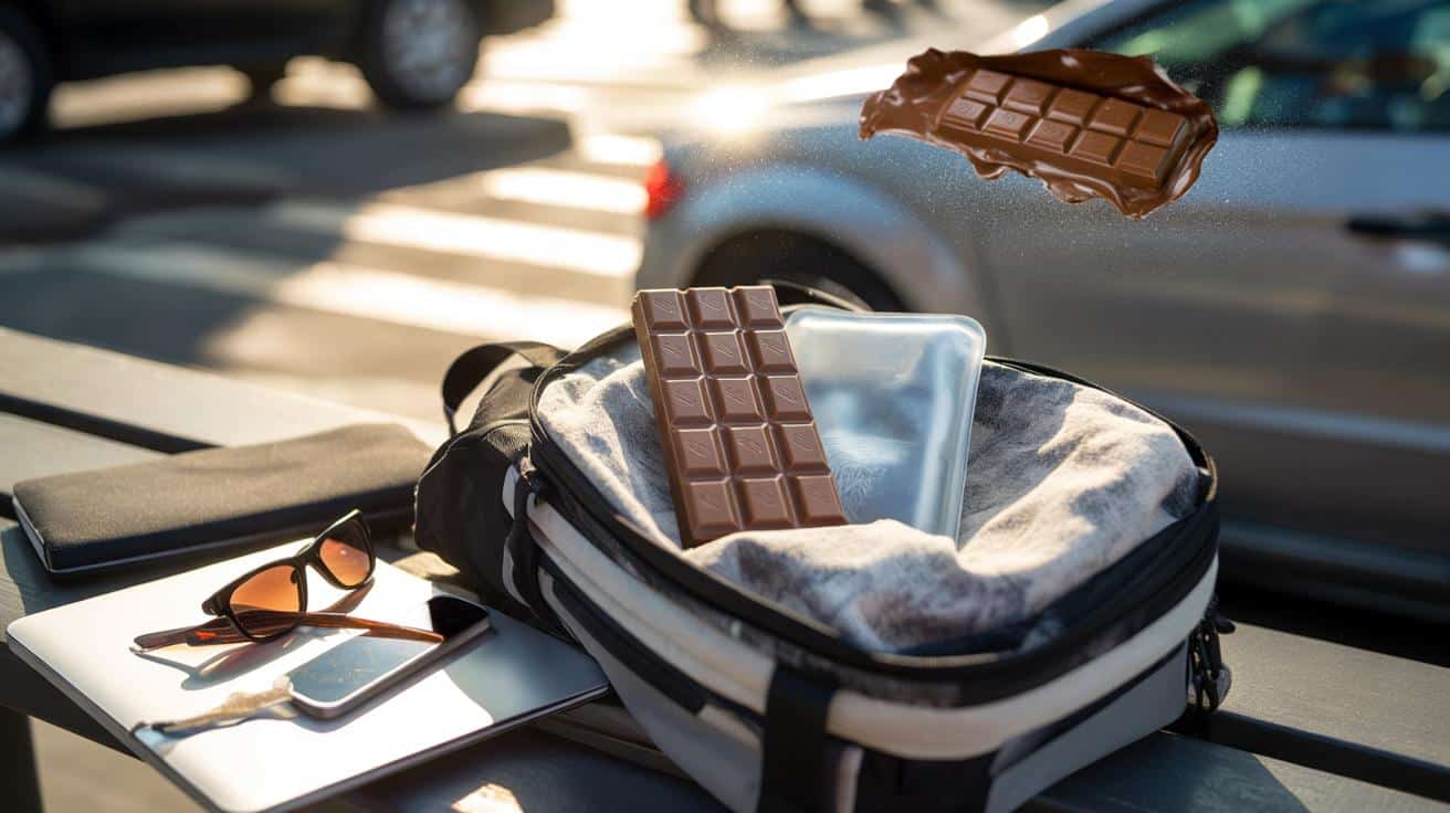 Jak sprawić żeby czekolada w upale nie topiła się podczas noszenia w torbie