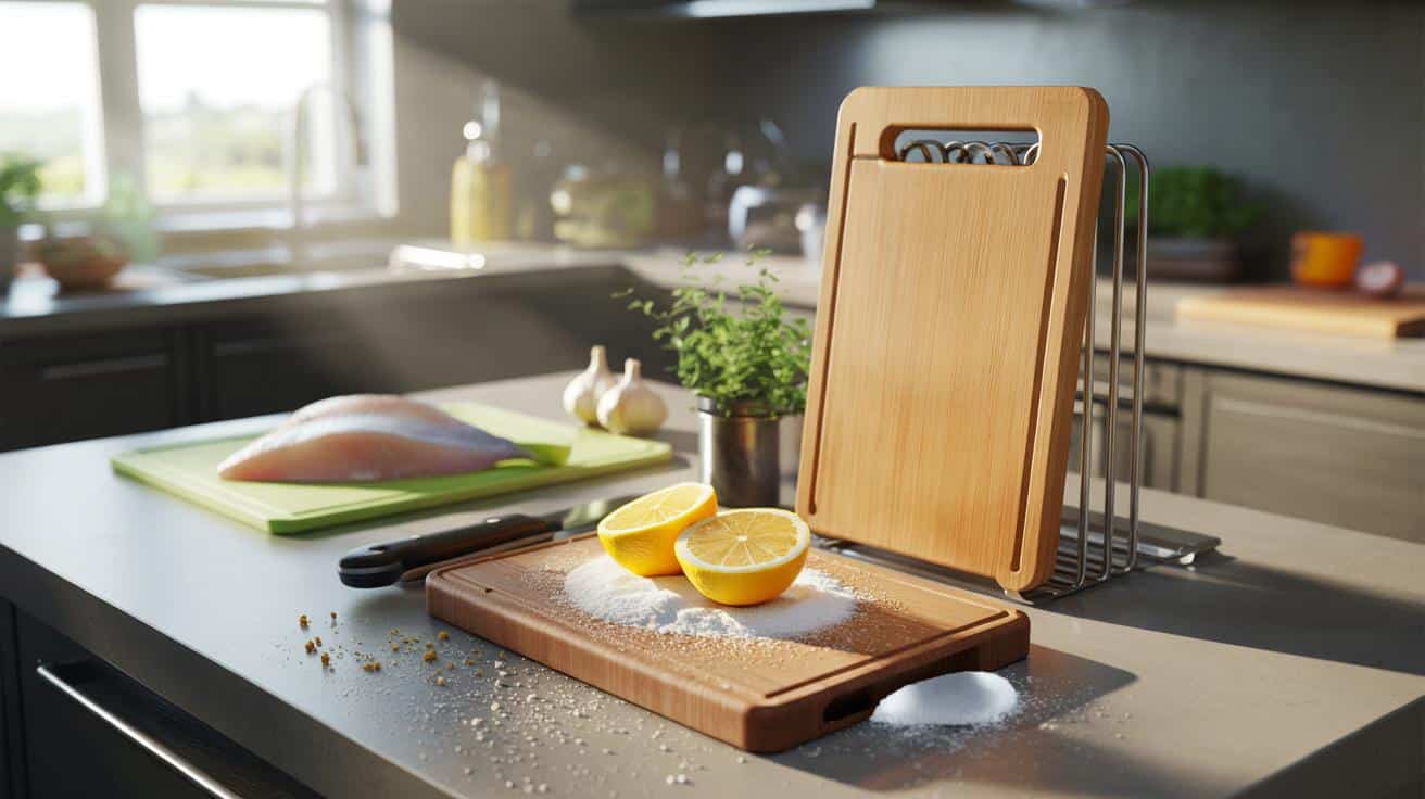 Jak sprawić żeby deska do krojenia nigdy nie pachniała czosnkiem ani rybą