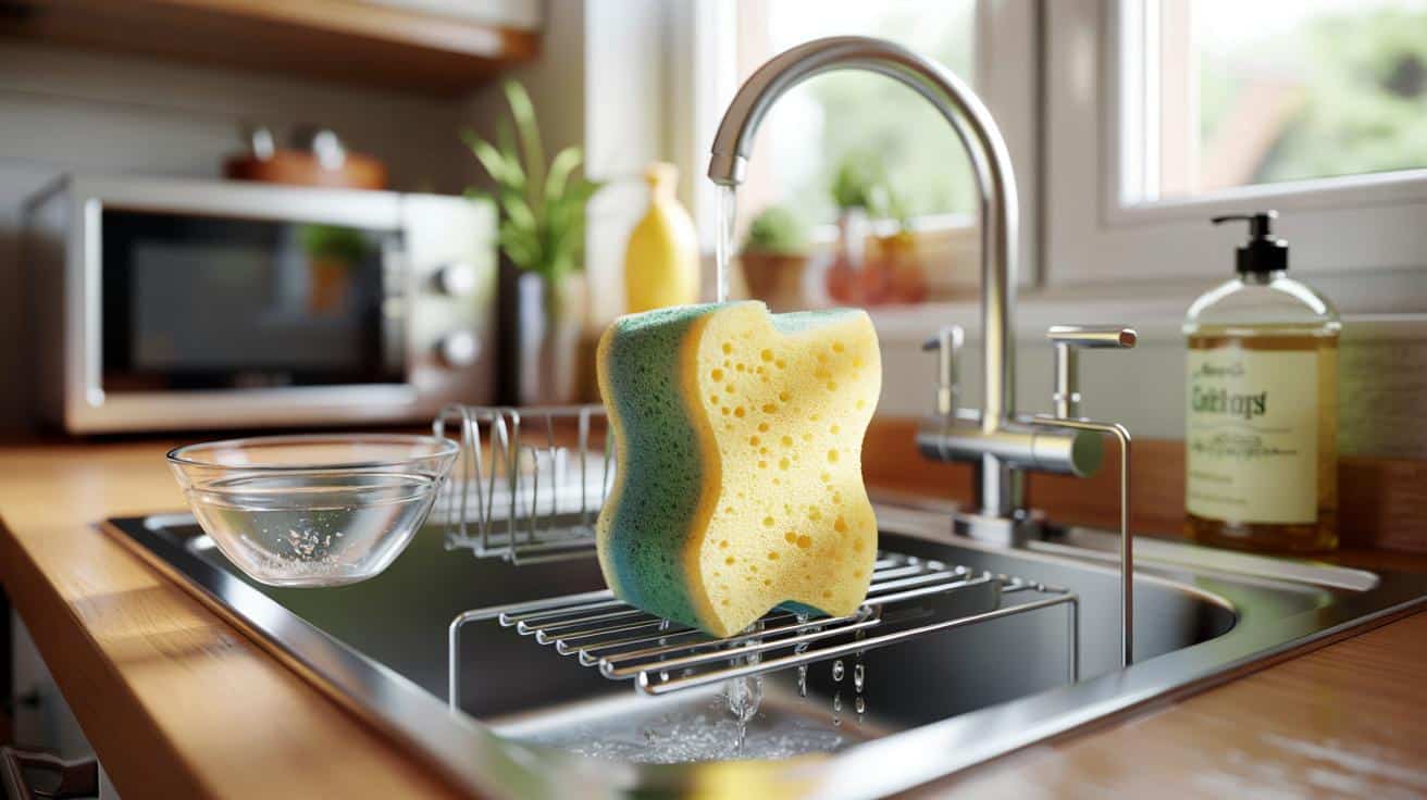 Jak sprawić żeby gąbka do mycia naczyń nie śmierdziała po kilku dniach użycia