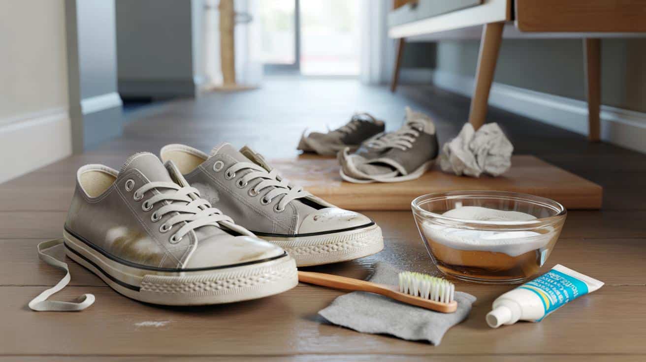 Jak sprawić żeby trampki znowu wyglądały jak nowe bez prania w pralce