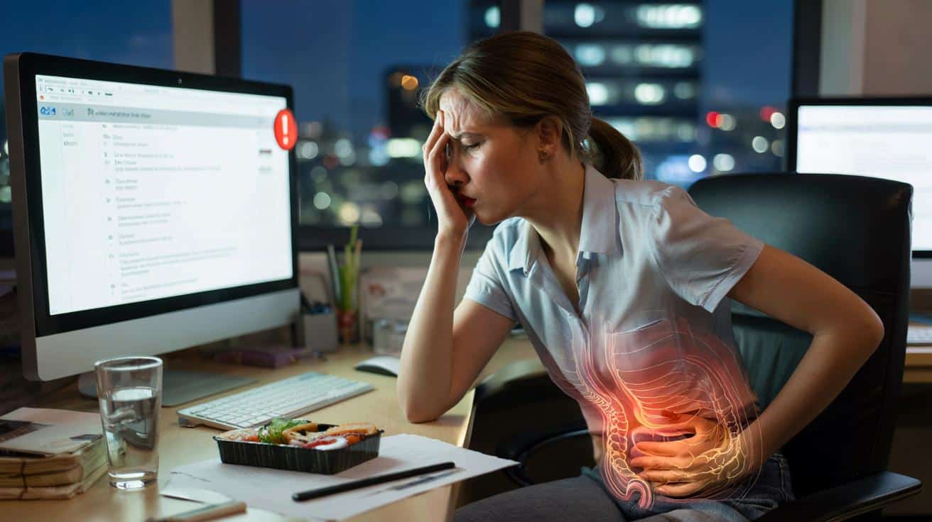 Jak stres emocjonalny dosłownie zmienia sposób, w jaki twoje ciało trawi jedzenie