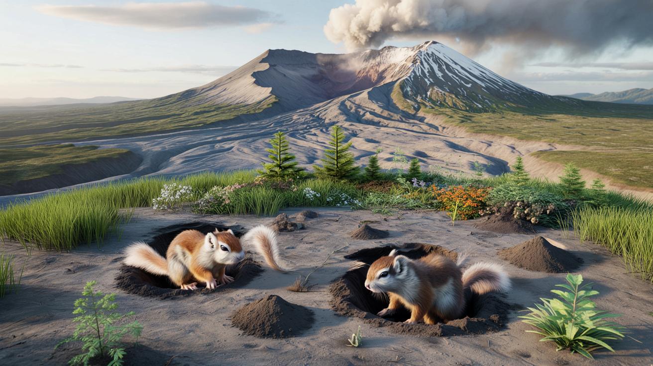 Jak susły uratowały wulkan: szalony eksperyment sprzed 40 lat działa do dziś