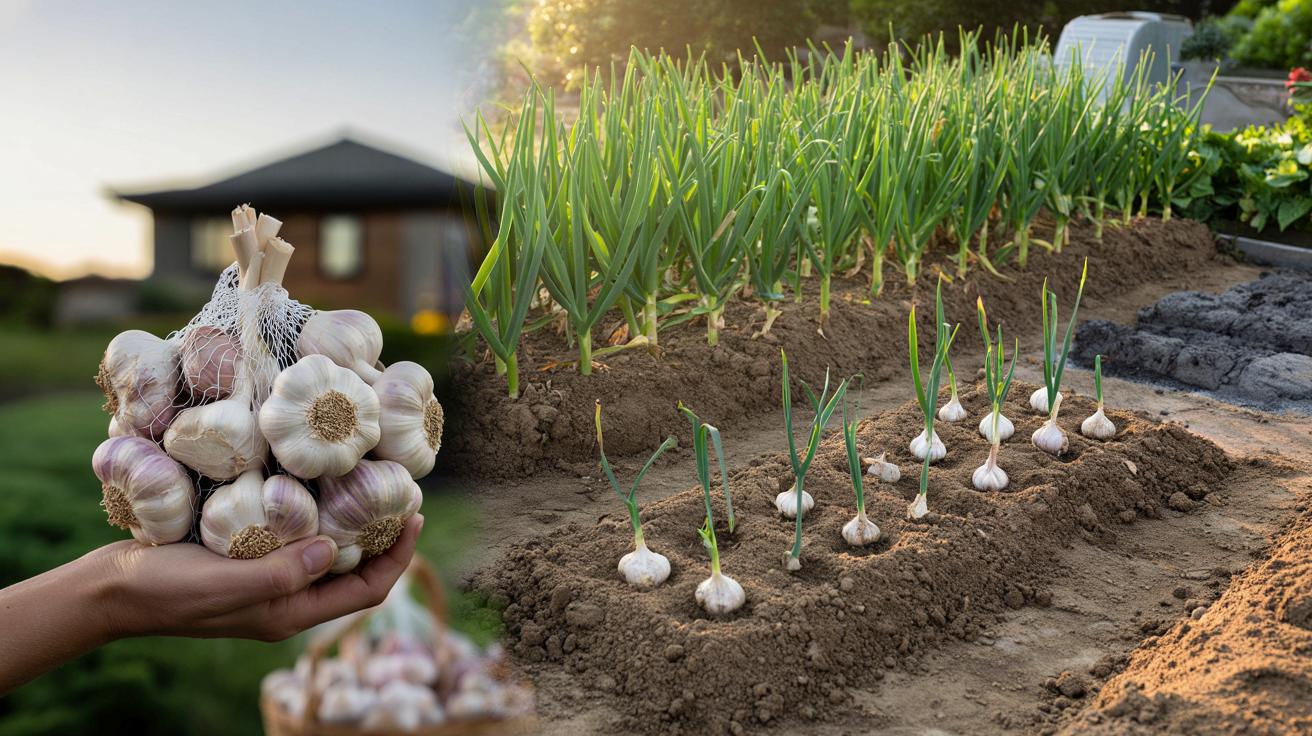 Jak tani czosnek z marketu zamienić w pełne grządki – jeden warunek