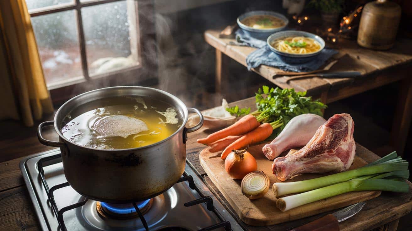 Jak ugotować idealny rosół, który będzie klarowny i aromatyczny przez całą zimę